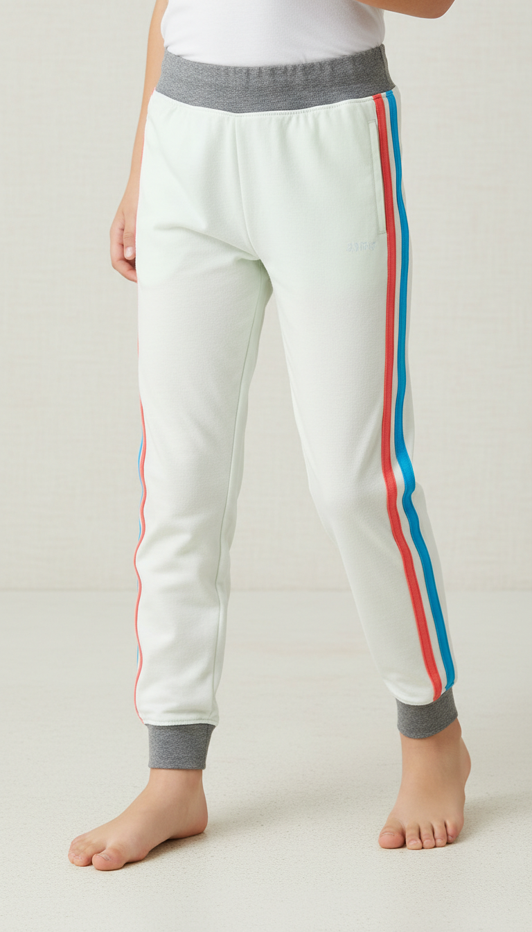 Sky Sprint Joggers Athletic Stripe